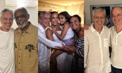 Caetano Veloso posa com Gilberto Gil Ivete e Ney.webp