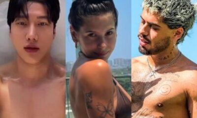 Cantada de sul coreano em Ana Castela gera ciumes em Ze