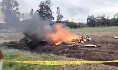 Cantor sonha que morreria em acidente de aviao e duas