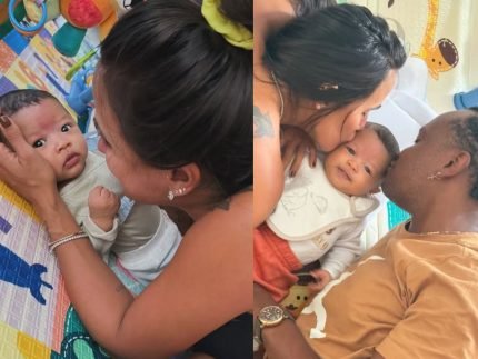 Carol Peixinho encanta web com novas fotos de Bento filho