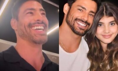 Caua Reymond brinca sobre rotina com a filha e arranca