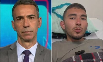 Coube Cesar Tralli atualizar estado de saude de jovem que