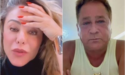 Coube a esposa de Leonardo dar noticia apos cirurgia do