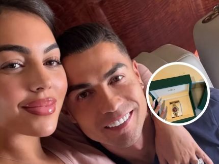 Cristiano Ronaldo presenteia Georgina Rodriguez com relogio de luxo saiba