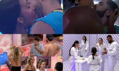 Da tensao a pegacao 1a festa do BBB26 agita a