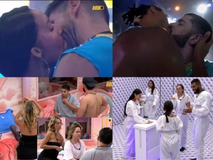 Da tensao a pegacao 1a festa do BBB26 agita a