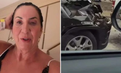 Destruido Video mostra estado do carro de Margareth Serrao.webp