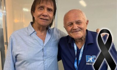 Diagnosticado com Covid Roberto Carlos nao pode ir ao velorio