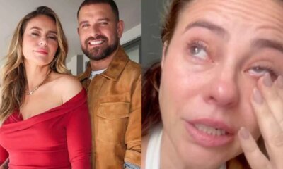 Diogo Nogueira reage apos ver o que Paolla Oliveira fez