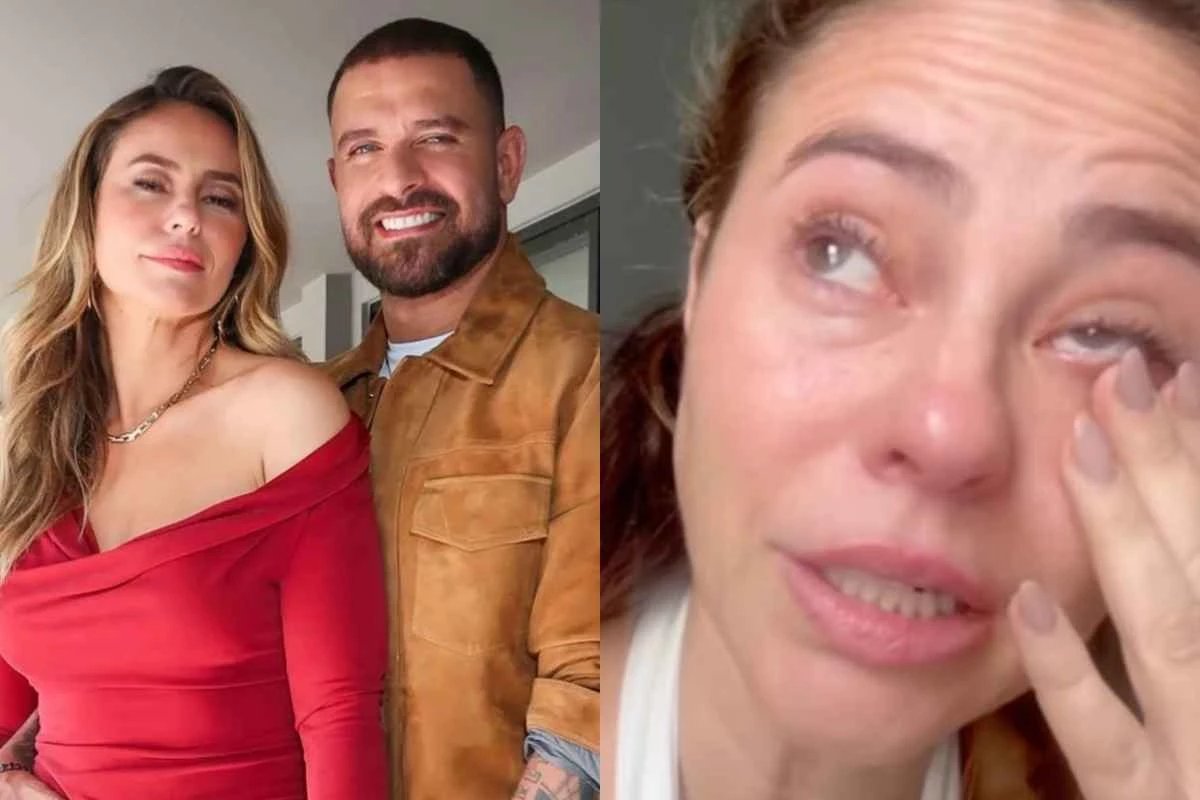 Diogo Nogueira reage apos ver o que Paolla Oliveira fez