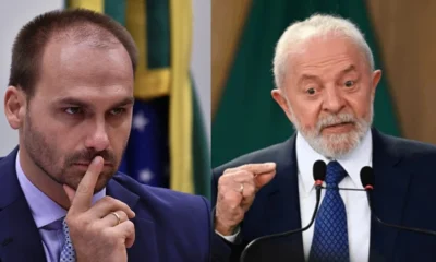 Eduardo Bolsonaro ameaca Lula apos captura de Maduro.webp
