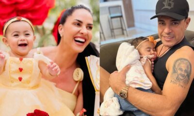 Esposa de Zeze Di Camargo se revolta apos ver filha
