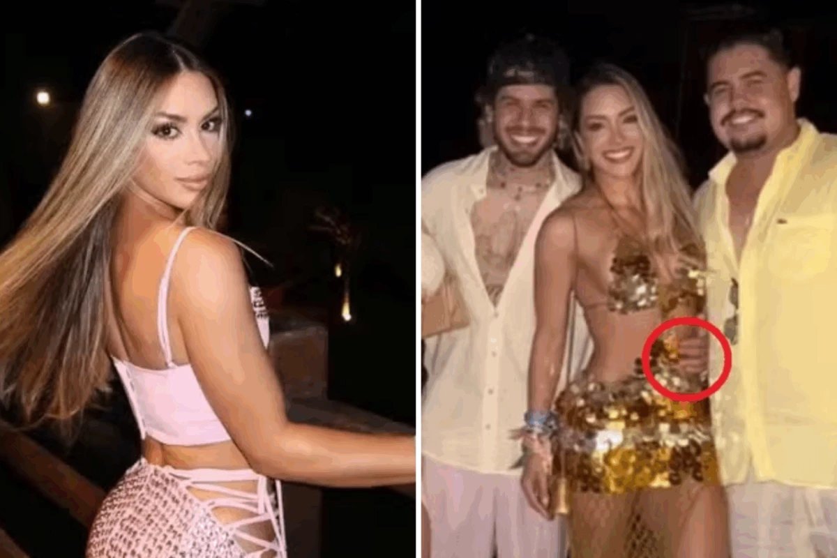 Esta foi a atitude de Ze Felipe com loira apos