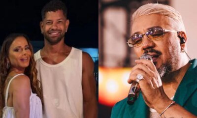 Esta foi reacao do marido de Viviane Araujo depois da