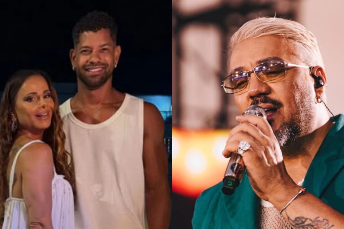 Esta foi reacao do marido de Viviane Araujo depois da