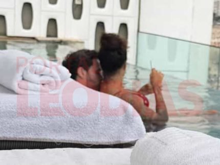 Ex BBB26 Aline Campos e flagrada em clima de romance com