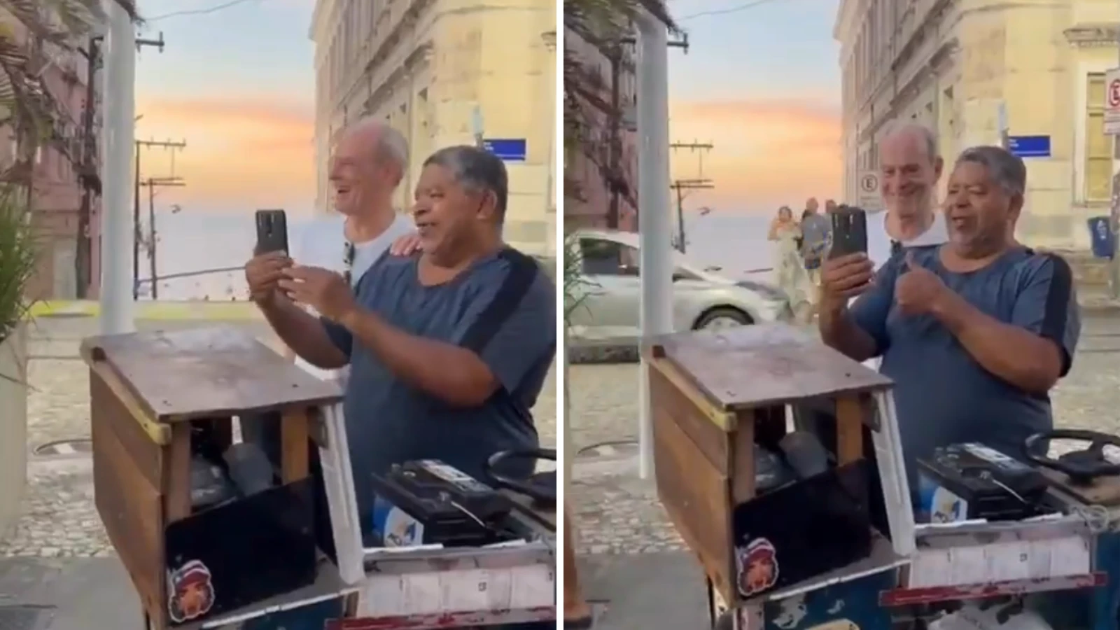 Fa posa com Ney Matogrosso e o confunde com.webp