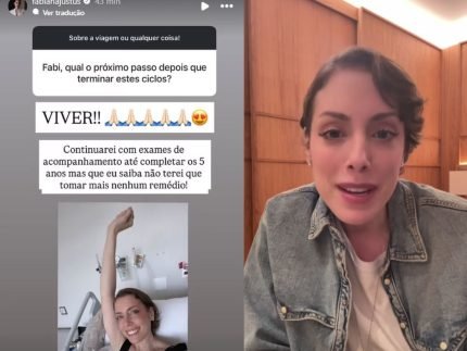 Fabiana Justus fala sobre proximos passos apos concluir ciclos de