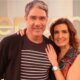 Fatima Bernardes e William Bonner esperaram 2026 juntos e comemoraram