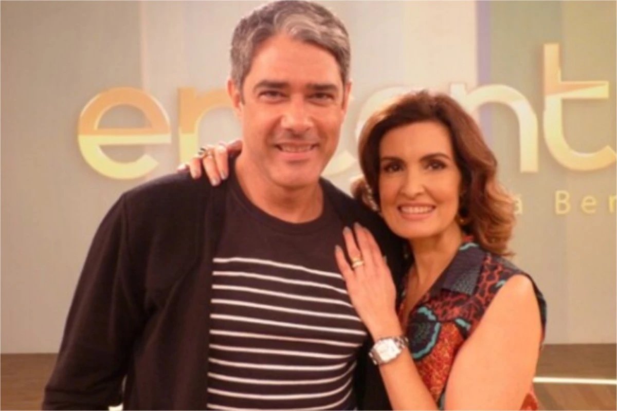 Fatima Bernardes e William Bonner esperaram 2026 juntos e comemoraram