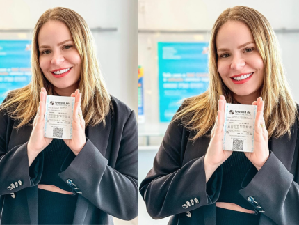 Ganhei e premio Paulinha Leite comemora quina e diz nao