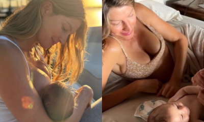 Gisele Bundchen compartilha fotos ineditas para comemorar primeiro ano do