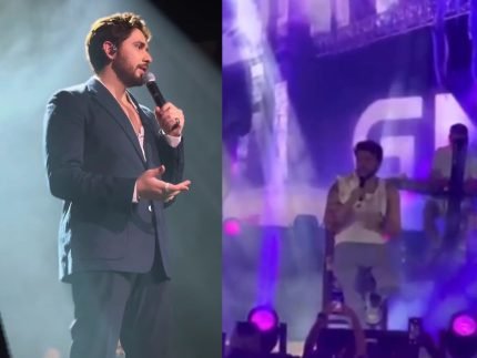 Gustavo Mioto manda recado afiado durante show Quer voltar com
