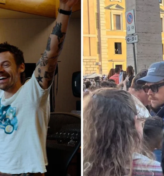 Harry Styles esclarece aparicao na posse do novo Papa.webp