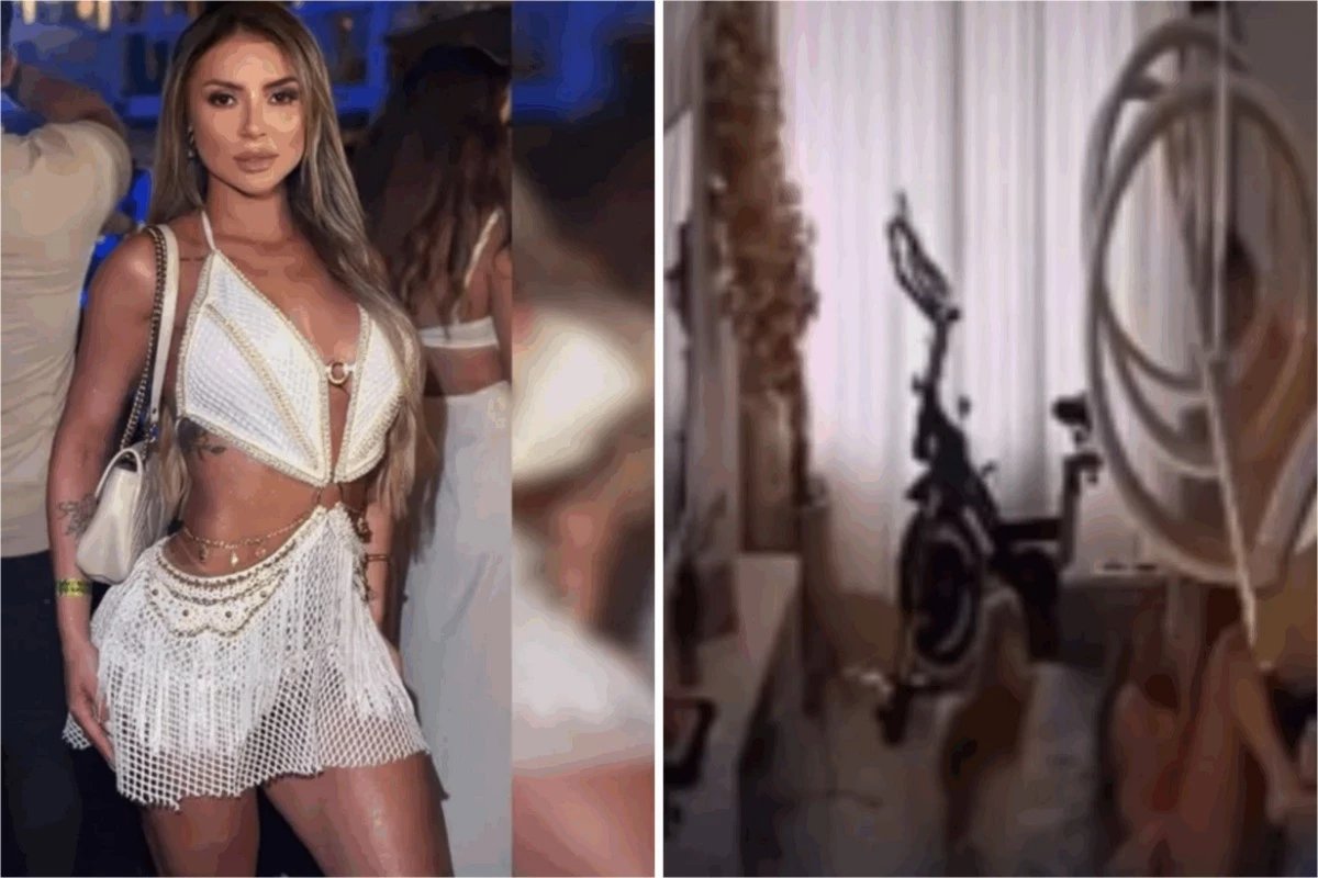 Influenciadora esconde cameras em casa e grava o momento em