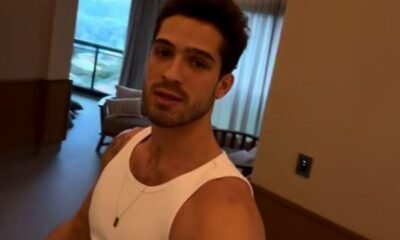 Joao Guilherme abre as portas do novo apartamento apos longa