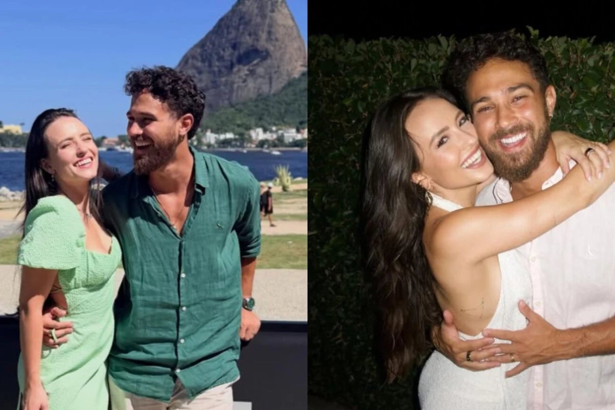 Larissa Manoela relembra como Andre Frambach a conquistou nos bastidores