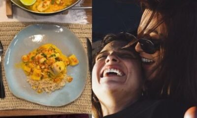 Lauana Prado curte jantar intimo com Tati Dias e reforca