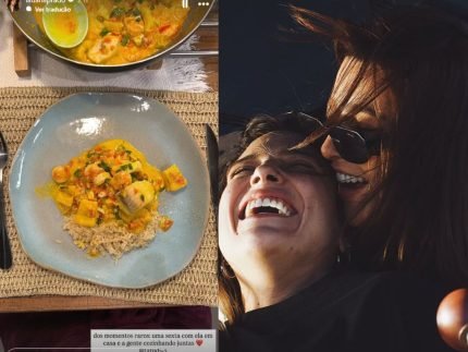 Lauana Prado curte jantar intimo com Tati Dias e reforca