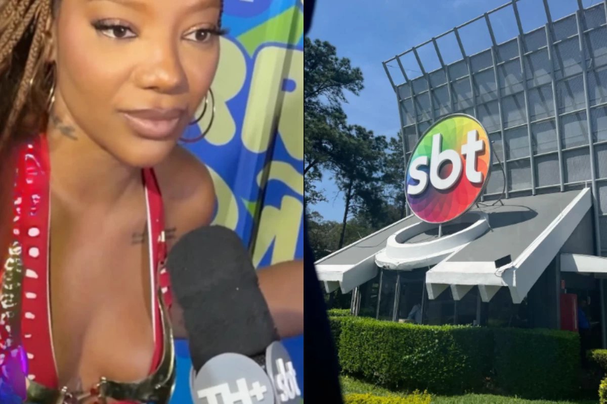Ludmilla da resposta dura a reporter do SBT ao recusar