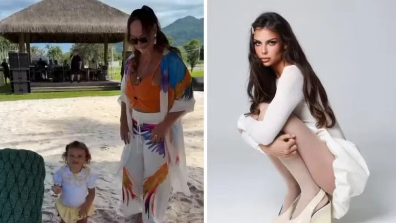 Mae de Neymar e detonada apos convidar modelo com.webp