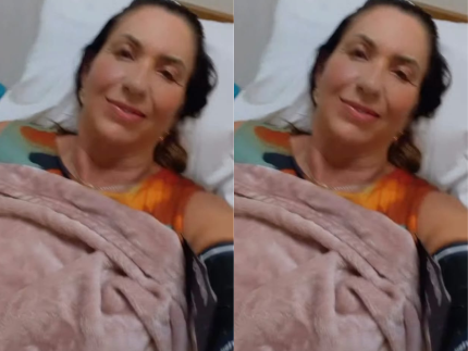 Mae de Virginia tranquiliza fas apos acidente de carro e