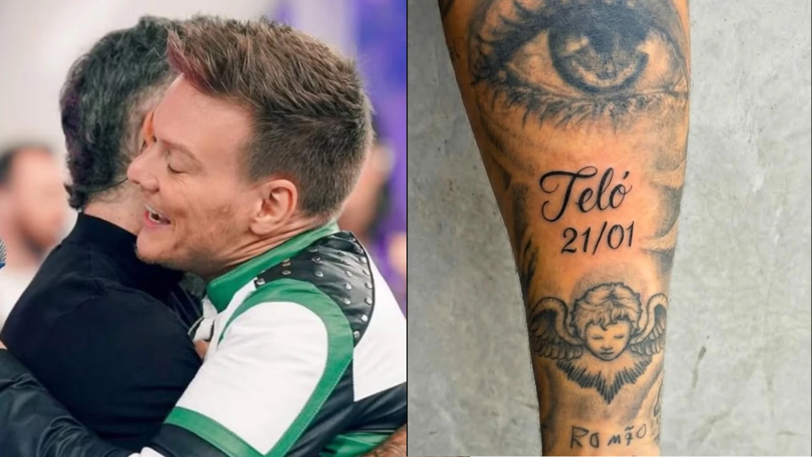 Marcos Mion tatua aniversario de Michel Telo apos ser.webp