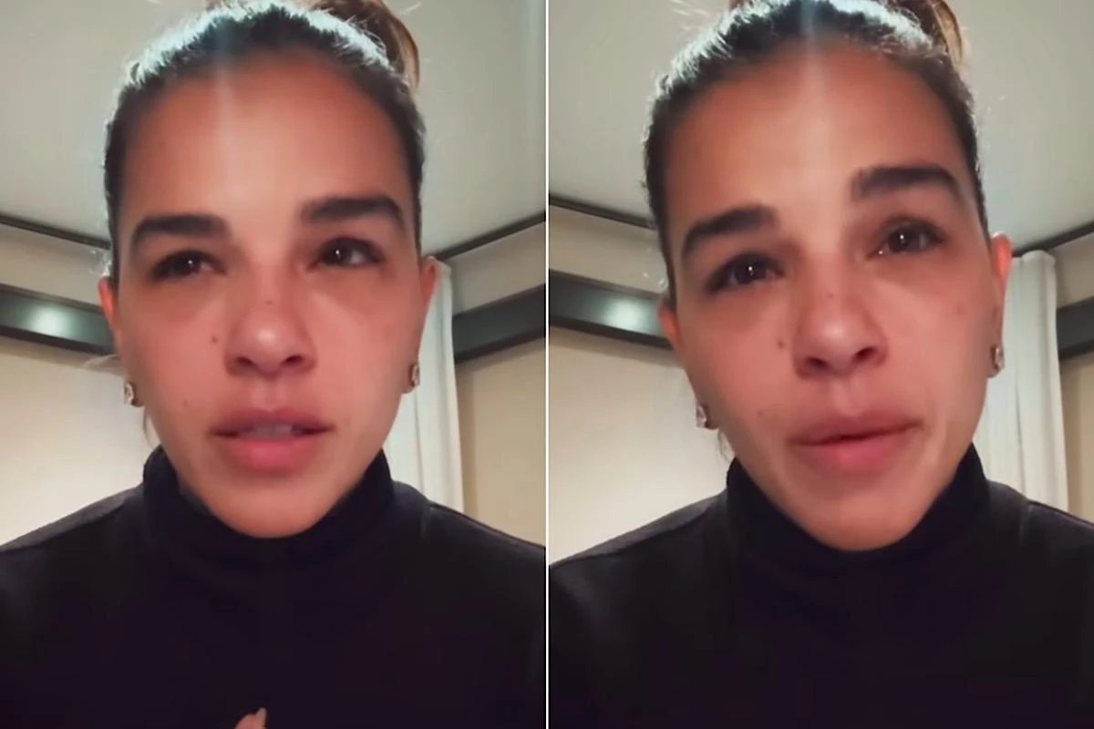 Mariana Rios nao segura as lagrimas e desabafa apos ocorrido