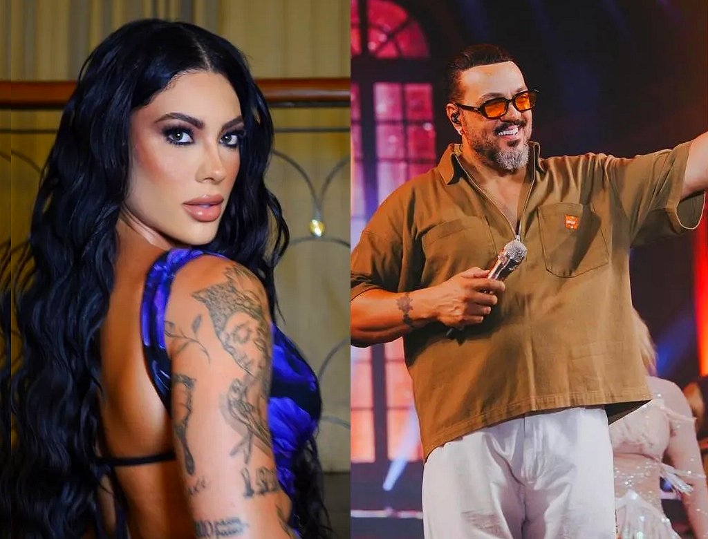 Namorada de Belo fala sobre beijo do cantor e Viviane