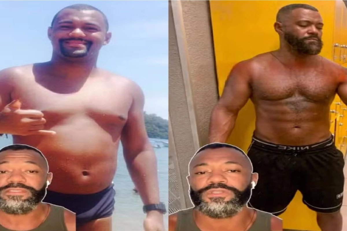 Namorado de Milton Cunha fala sobre autocuidado apos transformacao