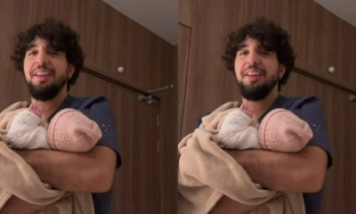 Nattan celebra chegada da primeira filha e declara ‘Eu quero