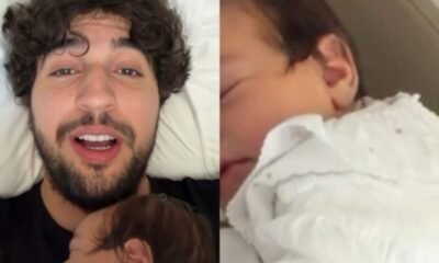 Nattan se derrete ao exibir novos registros da filha recem nascida