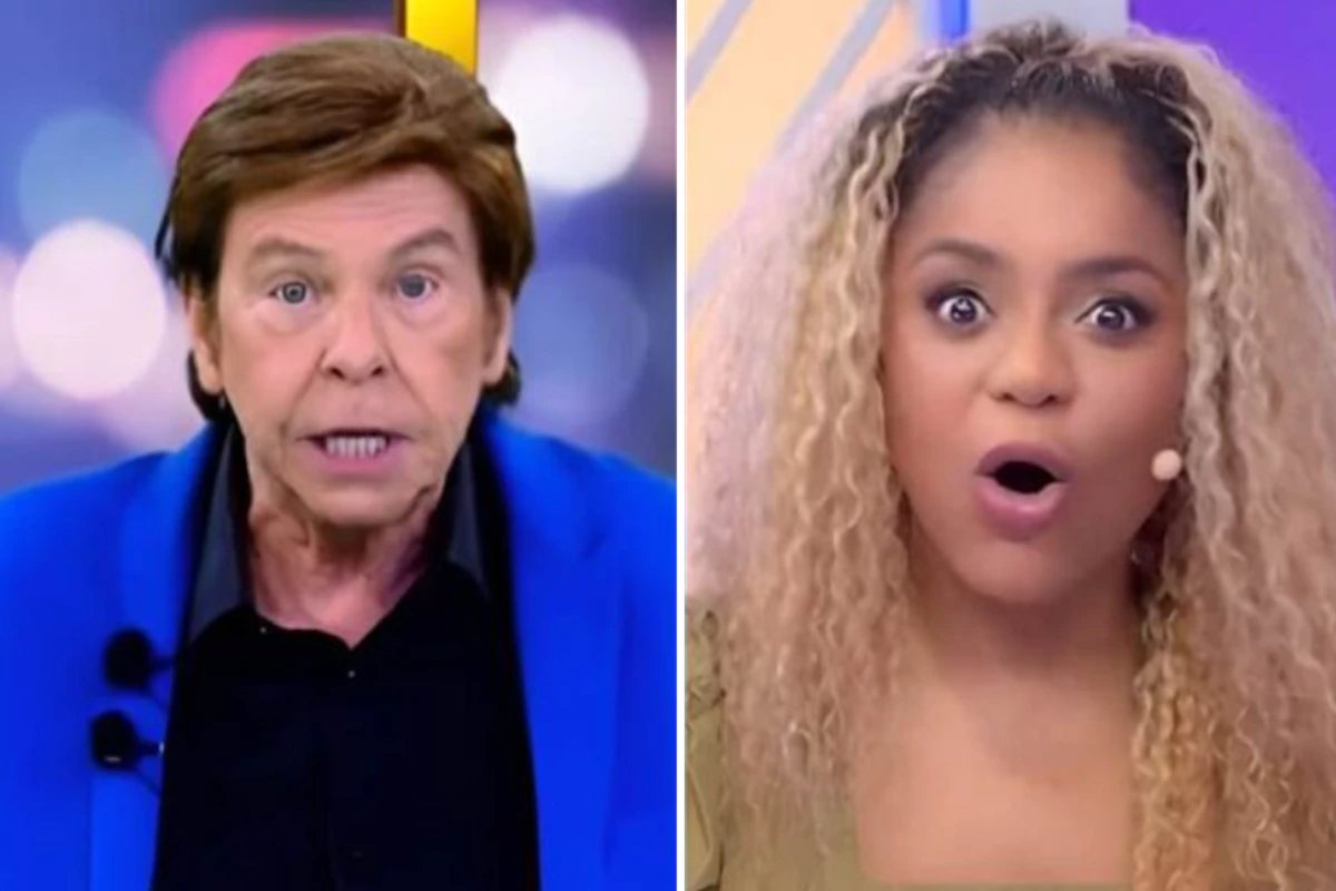 Nelson Rubens interrompe o TV Fama ao vivo e faz