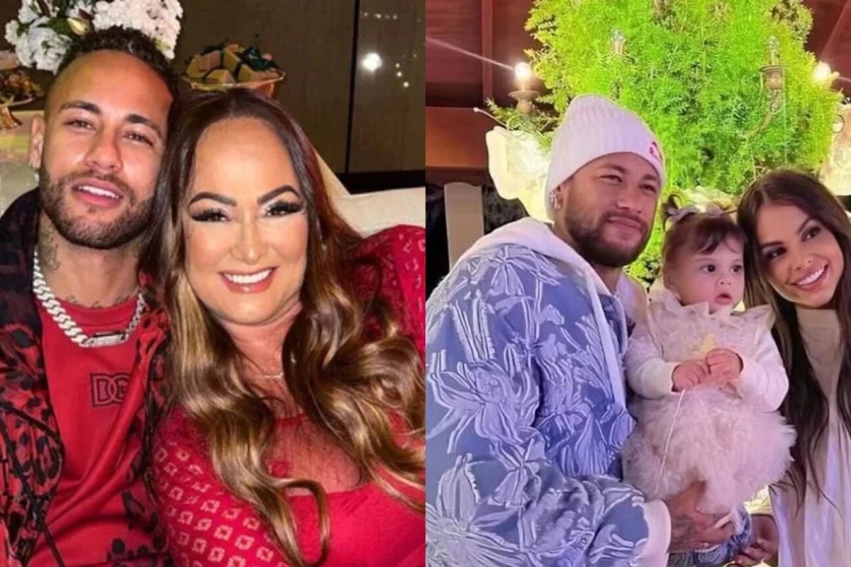 Neymar reage as criticas contra a mae e Amanda Kimberlly