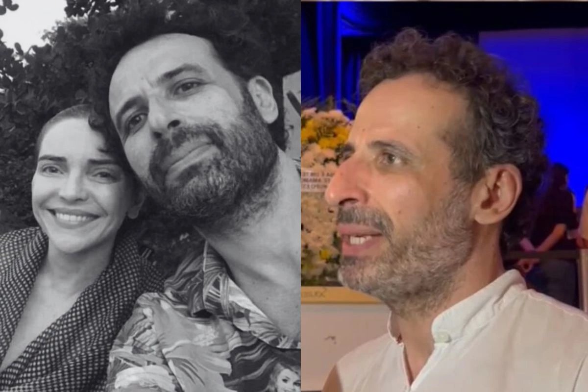 No velorio de Titina Medeiros marido da atriz relembra os