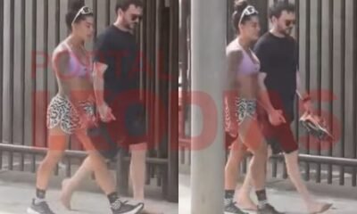 Novo flagra Aline Campos passeia de maos dadas com o