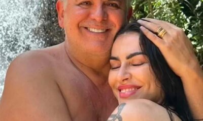 Orlando Morais recebe declaracao de Cleo Pires em dia especial