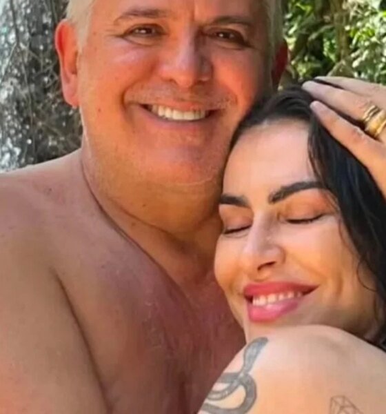 Orlando Morais recebe declaracao de Cleo Pires em dia especial