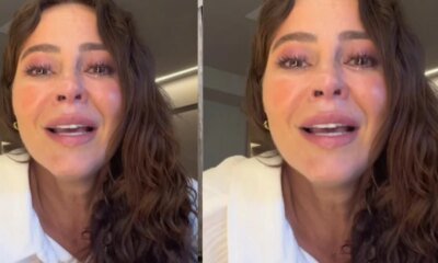 Paolla Oliveira surge aos prantos diante de tanta tristeza tragedia