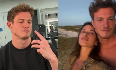 Pedro Novaes posa com a namorada ao abrir album.webp